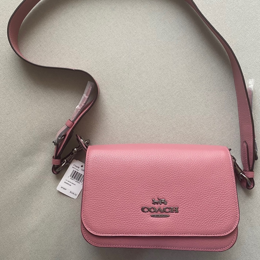 Coach Small Leather Jes Messenger Bag (NWT)
